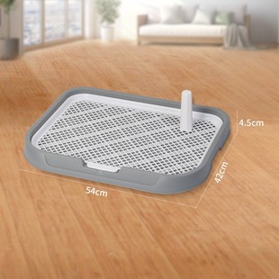Dog Toilet Extra Large Urine-Proof Splash with Column Flushable Flat Type Dog Urine Basin Home Thickened Wholesale
