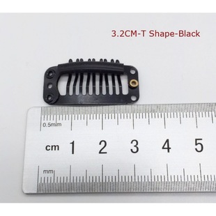 Wig Snap Factory Wholesale Stainless Steel Actor 9 Tooth Water Drop Clip BB Clip Hair Clip Accessories for Men
