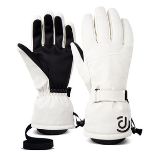Ski gloves men's winter warm touch screen cycling outdoor windproof thick velvet waterproof gloves wholesale