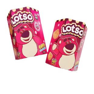 Disney Strawberry Bear Chocolate Milk Cookies Monsters University Children's Cartoon Cookies Snacks Wholesale