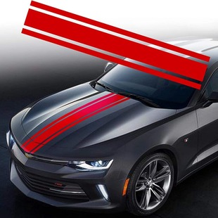 Foreign Trade Hot Selling Car Stickers Striped Cover Stickers Racing Car Side Striped Decals Line Change Decoration Car Flower