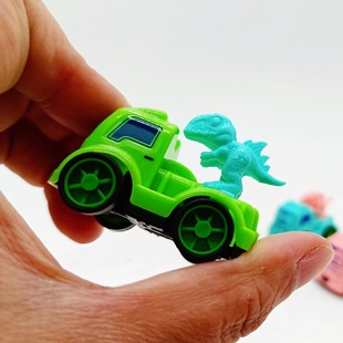 Chenghai Factory Fun Drop-Resistant Four Four-Color Pocket Portable Boy Toy Small Huili Dinosaur Transporter