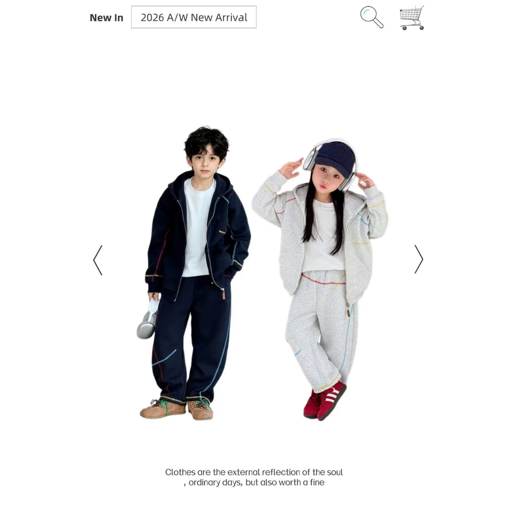 26 Autumn New Children's Clothing RL Kids' Little Horse Embroidery American Style Color-Block Stitching Sports Suit Source Factory