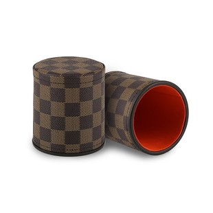Thickened Leather fleece-lined Sieve Cup Dice Personality Bar KTV Dice Cup Color Night Bar Mute Color Cup Sieve