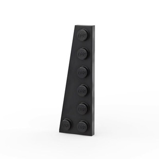 [50g] moc 78443 domestic building blocks compatible with Lego 2x 6 wedge plate small particle patch parts