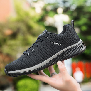 Men's shoes running shoes autumn new lightweight running shoes men's non-slip soft bottom breathable shock absorption leisure sneaker men