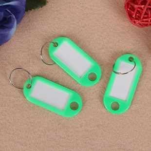 Plastic Number Plate Can Be Customized to Mark the Tag Hotel Hotel Label Classification Plate Key Tag Key Chain