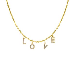European and American Cross-border MAMA NANA LOVE English Letter Necklace Niche Design Advanced choker Clavicle Chain for Women