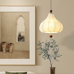 French retro chandelier restaurant designer medieval dining table main lamp bar table lamp creative romantic bedroom chestnut chandelier