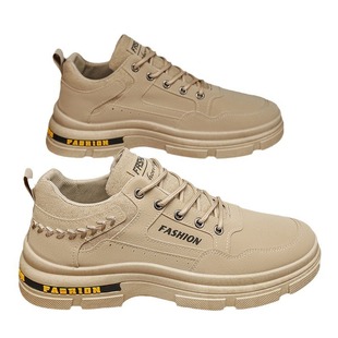 2024 Autumn New Labor Protection Shoes Men's Work Shoes for Site Work Waterproof Non-slip Wear-resistant Lightweight Men's Shoes Trendy