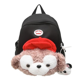 2025 New Cute Cartoon Doll Student Backpack Junior High School Students Class Large Capacity Lightweight Schoolbag Wholesale