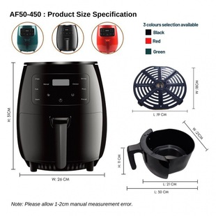 air fryer new air fryer household large capacity potato chip machine multi-functional electric fryer for cross-border