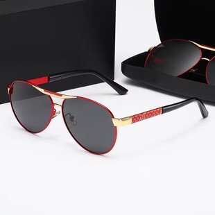 Men's Day and night polarized color changing sunglasses fishing sunglasses UV-proof sun-proof driving trendy glasses
