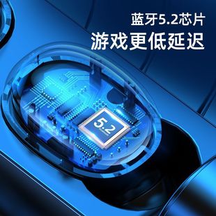 New private model N21 wireless cylinder mini sports in-ear bluetooth headset TWS cross-border LED number display