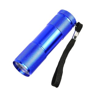 9led white light flashlight mini strong light daily convenient waterproof 3W gift aluminum alloy flashlight