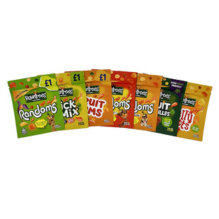 3.5g Laser Bag Tobacco Bag Cookies Cross-Border E-Commerce Packaging Bag 3.5g Packaging Bag Ready for Delivery