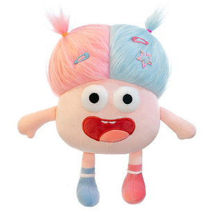 New net red dopamine eye cotton crazy baby ugly cute plush toy doll funny factory wholesale