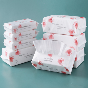 3JO5 Large Bag丨disposable Thickeneded Skin-friendly Household Face Towel, Face Towel, Cotton Soft Towel, Wet and Dry