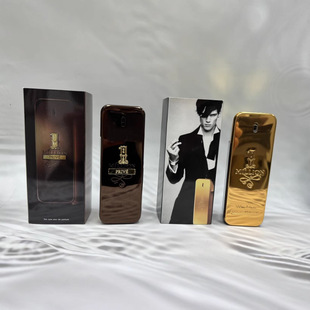 New Cross-border Brand Gold Millionaire Prive Men's Perfume 100ml Temptation Wooden Flavor Leather Fragrance