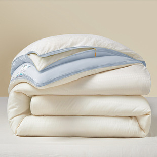 Four-Season Universal Soy Fiber Quilt, Spring & Fall Quilt Core, Summer Quilt, Winter Quilt, Two-In-One Quilt, Thickeneded and Warm a