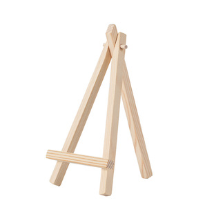 Mini Small Easel Desktop Desktop Easel Wooden Foldableing Oil Painting Board Table Triangle Bracket Type Sketch for Kidsren