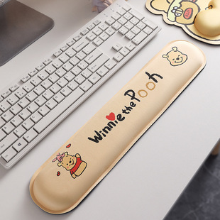 Pooh Bear коврик для мыши утолщенный коврик для запястья резиновый Мультфильм клавиатура для ноутбука Подушка стол
