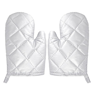 Silver coated small gloves kitchen supplies baking gloves microwave oven heat insulation oven gloves anti-scald gloves manufacturers wholesale