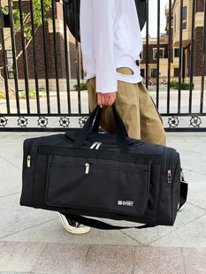 Wholesale Travel Bag Large Capacity Oxford Cloth Shoulder Hand Luggage Bag Shipping Bag Moving Bag Folding Storage Bag