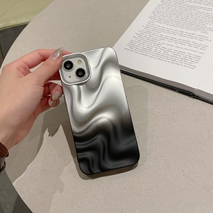Advanced Sense Water Corrugated Soft Case for iPhone15/16pro max Phone Case for Apple 13/12/14 Soft Case
