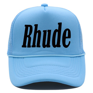 American summer tide brand baseball cap outdoor sunshade cap couple casual sunscreen net cap RHUDE truck cap