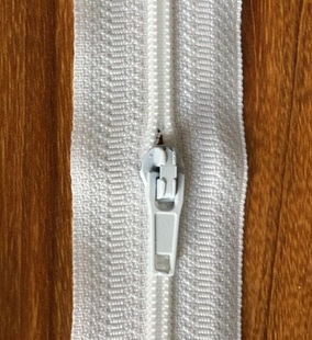 In stock bleached No. 3 quilt cover zipper double-headed home textile quilt cover pillow zipper factory wholesale white zipper finished product