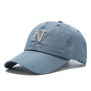 2025 spring and summer new quick-drying baseball hat men's and women's outdoor sunshade sunscreen face small soft top sunshade hat wholesale