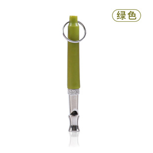 Factory direct pet training supplies wholesale dog flute metal ultrasonic dog adjustable whistle Dog Flute