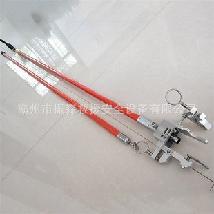 J-type wire clamp installation tool high-voltage insulation assembly and disassembly rod power construction insulation wire clamp operating rod