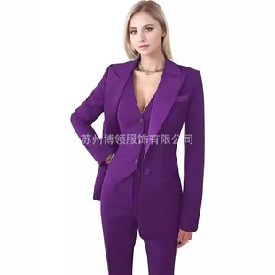 New Women's Suit Three-piece Business Professional Leisure Women's Suit Three-piece Suit Women's Wedding Banquet