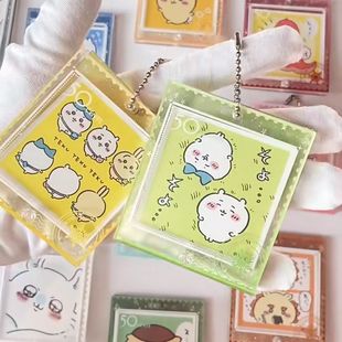 chiikawa Laser Sticker Paper Bag Series Erjiyi Small Eight Usaqi New Sticker Mobile Phone Shell Diy Sticker