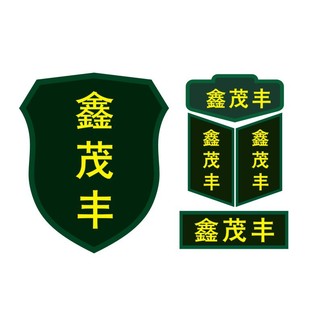 Woven Label Armband Custom-Made Velcro Logo Four-Piece Armband Armband Instructor Flag Class Guard Fire Logo