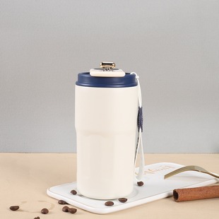 Smart 316 Stainless Steel Coffee Cup Portable High Color Value Men's and Women's Simple Thermos Cup Accompanying Gift Car Hand Cup