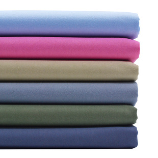 In stock supply cotton 40*21 high density oblique washing cotton cloth spring and autumn casual jacket cotton jacket suspender pants fabric