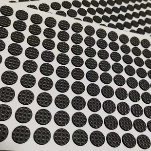 Electronic accessories EVA single-sided adhesive double-sided adhesive round 10mm self-adhesive mat embossed EVA foam non-slip foot mat