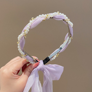 High Cranial Top Headband Women's Spring and Summer New High-grade Sense Headband Daily Wearing Hair Accessories Special Hair Bundles for Washing Face
