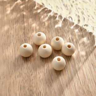 in stock wholesale 6-50mm wood beads lotus round beads log loose beads handmade beaded diy jewelry accessories