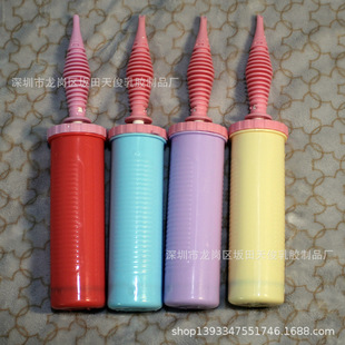 Balloon Pump Factory wholesale handheld balloon accessories manual air pipe inflatable toy portable hand push inflatable