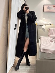 [in stock] Woolen Coat Women's Autumn and Winter 2024 New Explosions Woolen Coat High-end Sense Small Hepburn