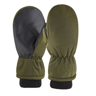 Ski Gloves with Finger Stuffy Winter fleece-lined Thickened Touchscreen Warm Windproof Waterproof Non-slip Outdoor Gloves