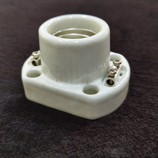 E26 marine signal lamp holder FE-26 ceramic lamp holder navigation lamp holder Marine ceramic lamp holder