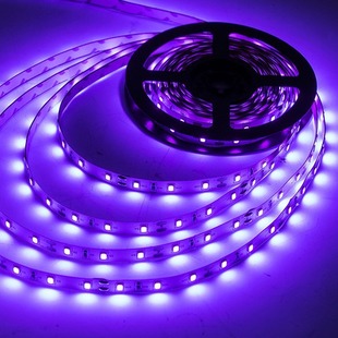Светодиодная лента 5V12V2835 фиолетовый свет для отверждения стерилизации Банкноты для стерилизации USB Ультрафиолетовая флуоресцентная лампа для стерилизации мягкой