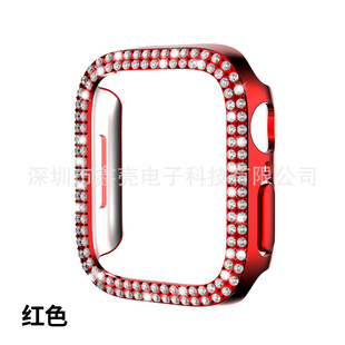 Подходит для корпуса часов Apple iWatch3/4/5/6/7/8 поколения с покрытием из ПК двухрядный полый защитный чехол для сверла в наличии