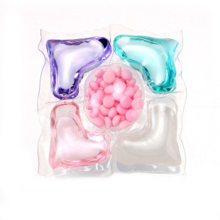 Household Five-In-One Camellia Long-Lasting Fragrance, Decontamination and Oil Removal, Long-Lasting Smoothness, Color Protection, Deep Cleaning Laundry Beads