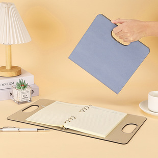 Portable Notebook Customized Binder Removable Card Slot Creative Notepad Business Office Meeting Record Book